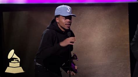 Chance The Rapper Wins Best Rap Performance Acceptance Speech 59th