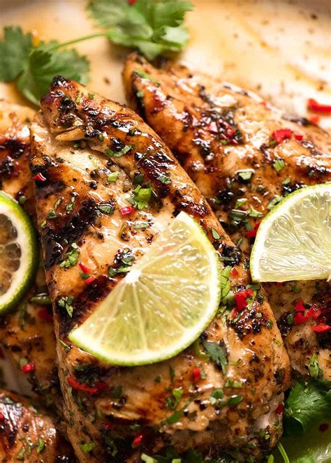 Lime Chicken Marinade Great For Grilling Recipetin Eats