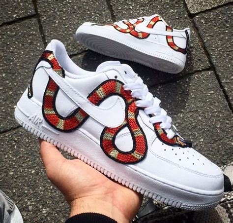 Gucci Custom Air Force 1 Low Nike Air Shoes Sneakers Fashion Sneakers