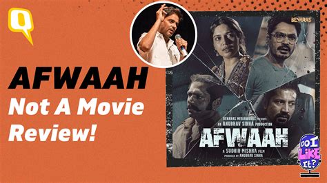 Podcast Afwaah Movie Review One Rumor Is Dangerous