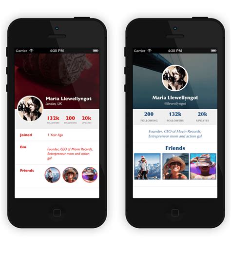 Popular Ideas Mobile App Page Design