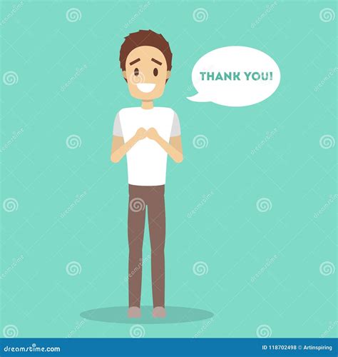 People Say Thank You Stock Vector Illustration Of Career 118702498