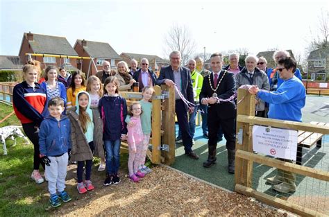 Mayor Cuts Ribbon To £93000 New Milton Play Park