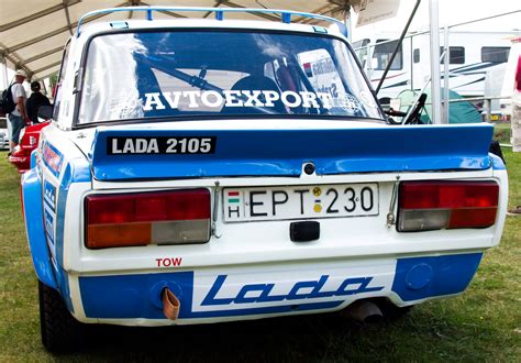 Lada 2105 Rally Car Автомобили Ретро Плакат