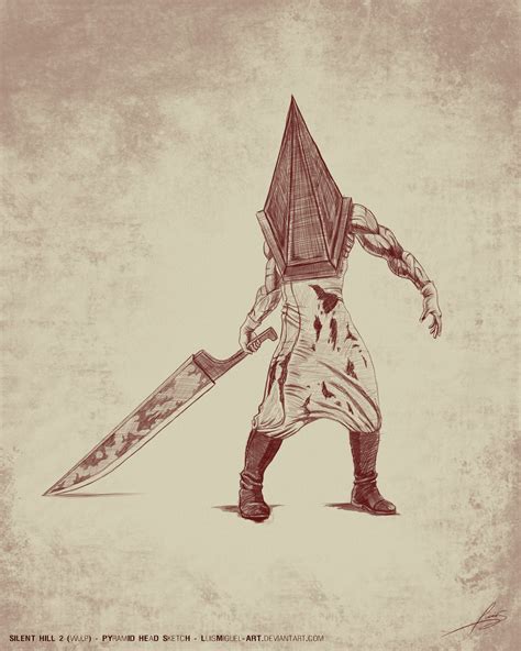 Pyramid Head Sketch At Explore Collection Of