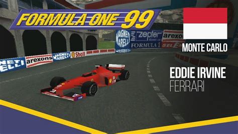 F1 99 Ps1 Gameplay Monaco Eddie Irvine Expert Youtube