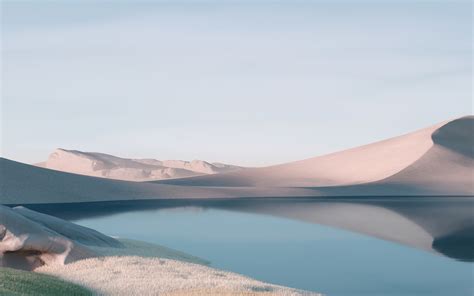 Aesthetic Wallpaper 4k Desert Windows 11 Lake