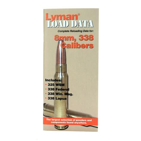 Load Data Book 8mm 338 Lyman Outdoority