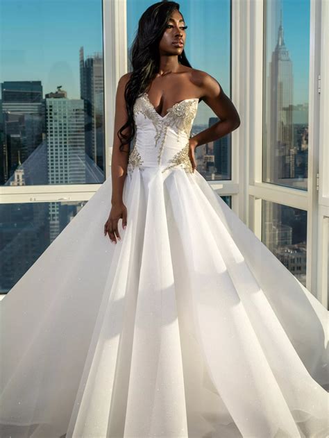13 Black Wedding Dress Designers To Follow Now In 2021 Black Wedding Dresses African American