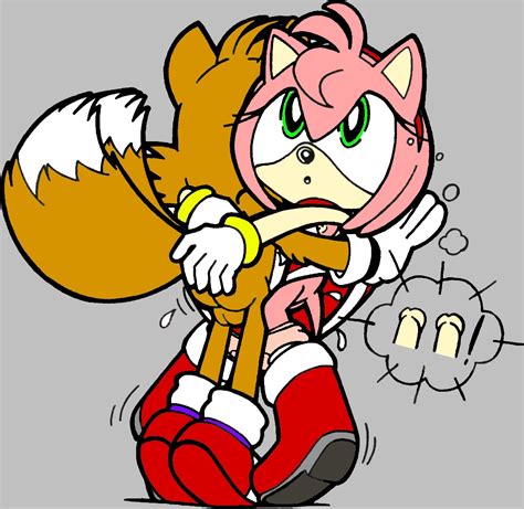 Rule 34 Amy Rose Anthro Canine Double Penetration Dual