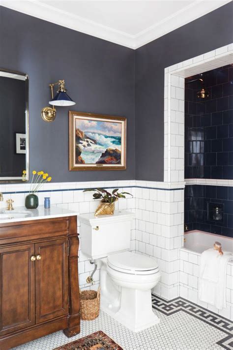 Turn your bathroom into a serene & calming place. The Pros Have Spoken: These Are the Best Small-Bathroom Paint Colors | Small bathroom paint ...