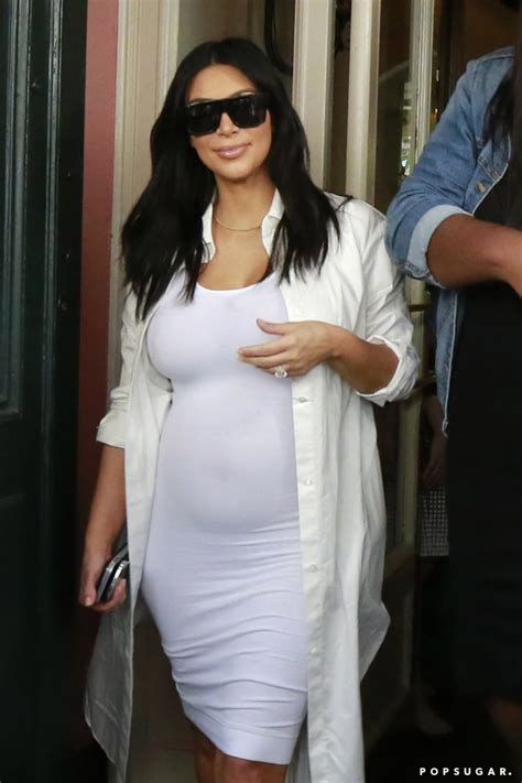 Kim Kardashian Baby Bump Pictures August 2015 Popsugar Celebrity Photo 12