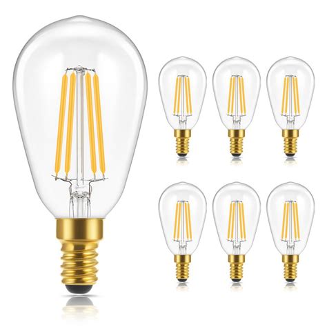 13% off 100w 18led 3000k headlight work light bar spot beam fog/driving lamp amber for vehicle offroad suv 0 review cod. Yansun 100-Watt Equivalent ST64 Edison LED Light Bulb Warm White (4-Pack)-H-FB02004W10E26-4 ...