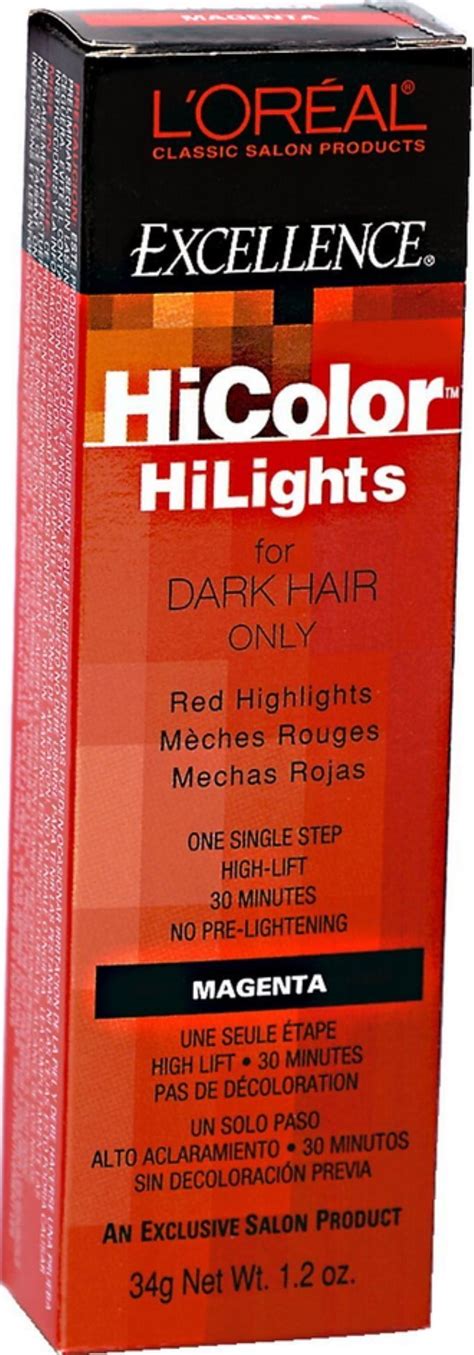 L Oreal Excellence Hicolor Magenta Hilights Oz Pack Of