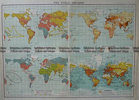 Map Of The World In 1900 - 88 World Maps