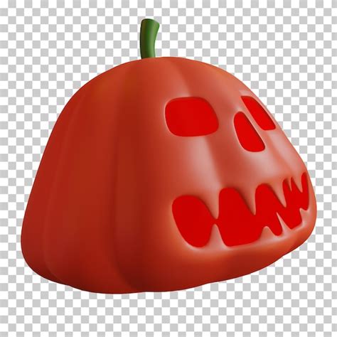 Premium Psd Halloween Pumpkin Ghost Isolated 3d Rendering