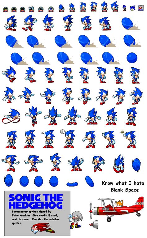 Classic Sonic 3 Sprites