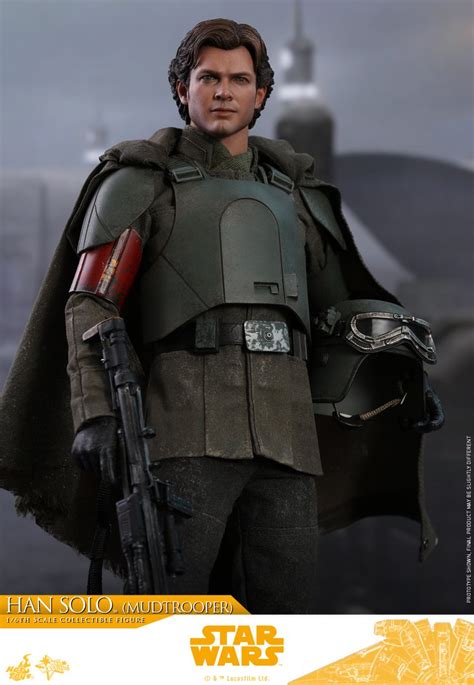 Hot Toys Solo A Star Wars Story Han Solo Mudtrooper 16 Scale Figure