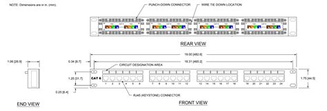 Copper Patch Panel Cable Management Sfiberoptic Com