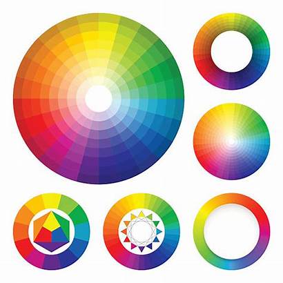 Wheel Wheels Vector Colour Theory Clip Illustrations