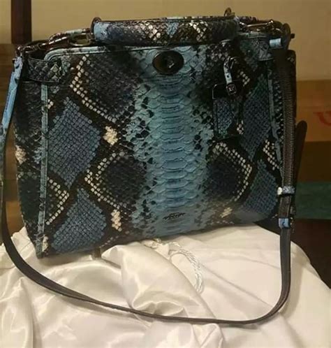 Authentic Real Snakeskin Coach Purse For Sale In Azle Tx 5miles Buy