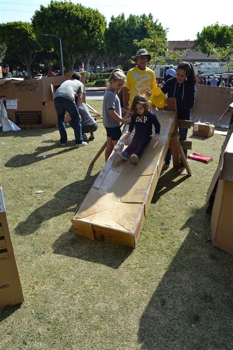 Cardboard Playground At Santa Monica Festival 2015 Flickr
