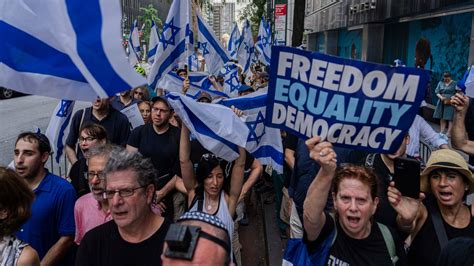 Americans Join Israelis Protesting Judicial Changes The New York Times