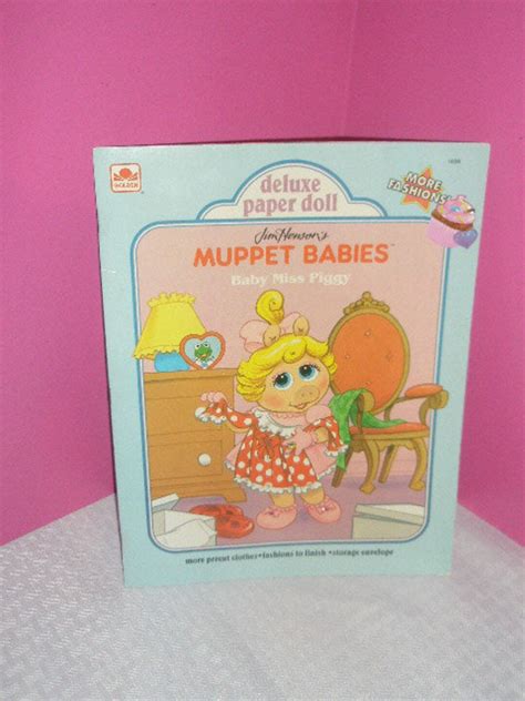 Vintage 1991 Jim Hensons Muppet Babies Baby Miss Piggy Etsy