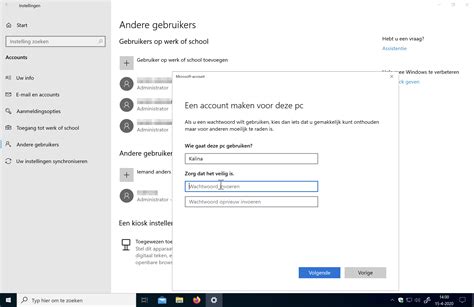 Windows 10 Gebruikersaccount Toevoegen Computer Creatief