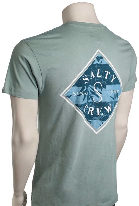 Salty Crew Latitude T Shirt Sage For Sale At 16368305