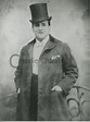 Charles Chaplin Senior standing portrait with top hat - Charlie Chaplin ...