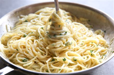 Photos of angel hair pasta with shrimp and basil. Four-Cheese Angel Hair | Recipe | Recipes, Yummy dinners