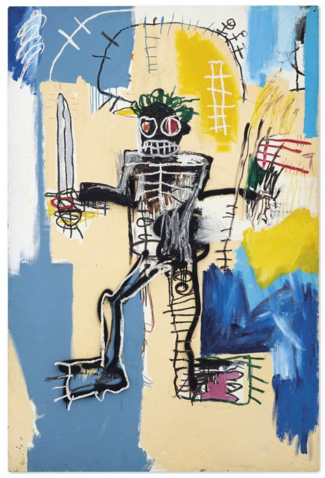 Basquiats Warrior Becomes The Most Expensive Western Artwork Ever