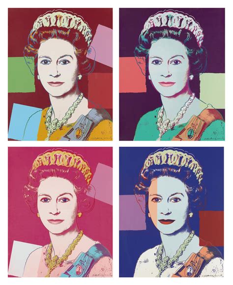 Andy Warhol Queen Elizabeth Ii From Reigning Queens Royal Edition