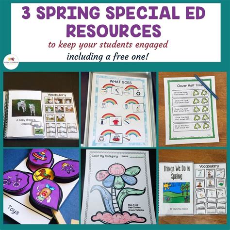 3 Spring Special Education Resources To Engage Students And Save You