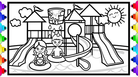 Free Printable Playground Coloring Pages Printable Word Searches