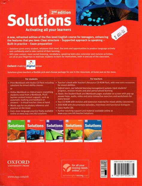 Oxford Solutions 2nd Edition Pre Intermediate Student Bookpdf 1