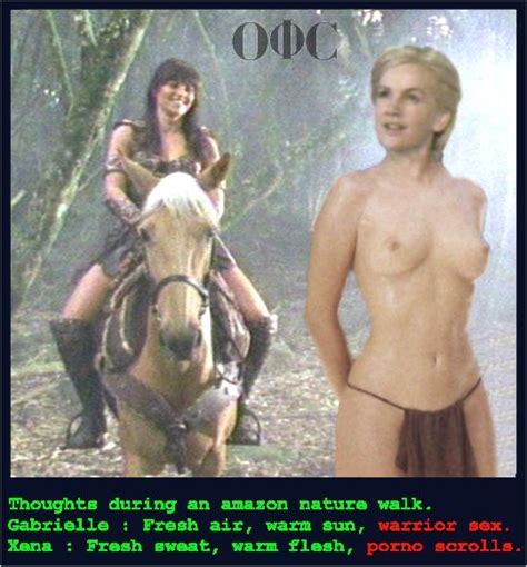 Post 1815000 Gabrielle Lucylawless Ofc Reneeoconnor Xena Xenawarriorprincess Fakes