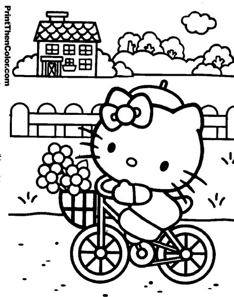 Find out the hello kitty coloring pages that will just give your little one immense fun. Cool hello kitty coloring pages download and print for free
