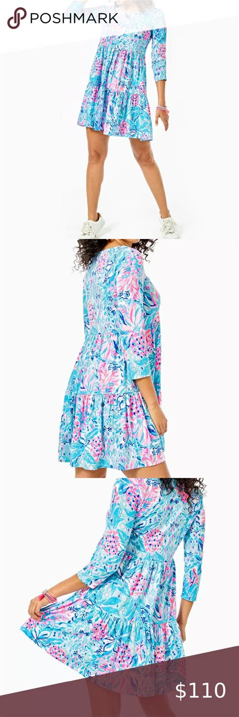 Nwt Spring 2021 Lilly Pulitzer Geanna Swing Dress Lilly Pulitzer T