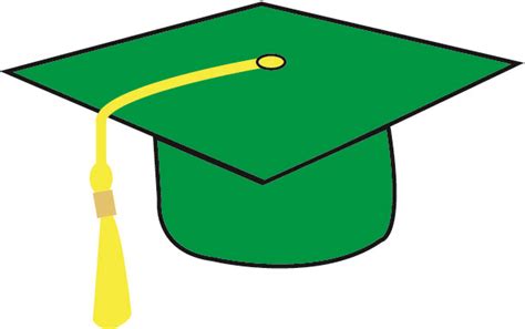 Green Graduation Cap Clipart 10 Free Cliparts Download Images On