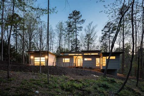 Empty Nest House Designed For A Retired Professor In Chapel Hill Nc
