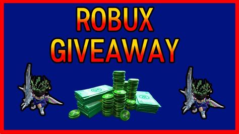 Robux Giveaway How To Enter Ended Youtube