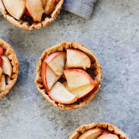 Mini Apple Pies Recipe Mini Apple Pies Easy Food To Make Healthy Fall Desserts