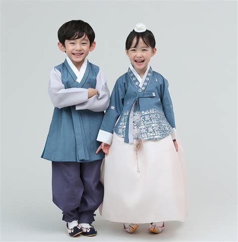 Sister Brother Hanbok Girls Boy Baby Korea Traditional Etsy