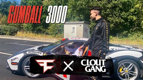 Faze Clan And Clout Gang Drive Gumball 3000 On The Road Youtube