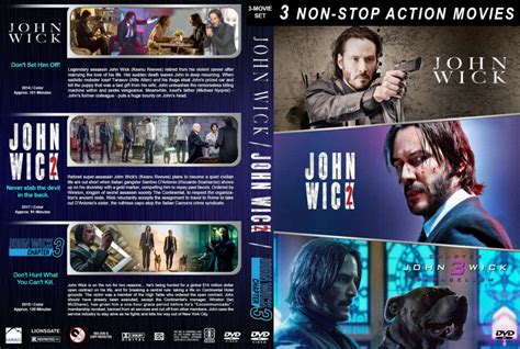 John Wick Collection R1 Custom Dvd Cover