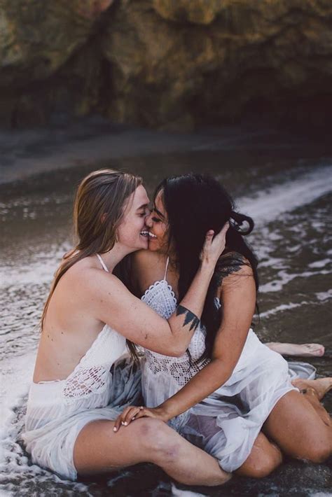 Topanga Canyon Elopement Wedding Adventure Wandering Weddings Lesbian Engagement Pictures