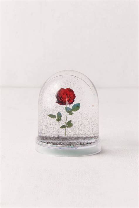 Rose Snow Globe Snow Globes Party Decoration Supplies Globe