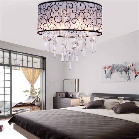 Keep 7 feet of clearance from the bottom of the fixture to the floor. Mesmerizing Master Bedroom Lighting Ideas